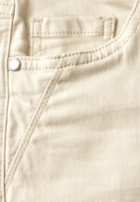 Bootcut Jeans pearl beige