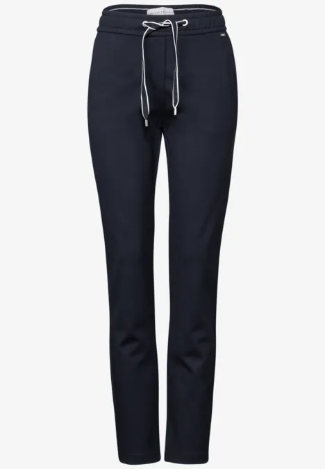 Hose im Casual Fit universal blue
