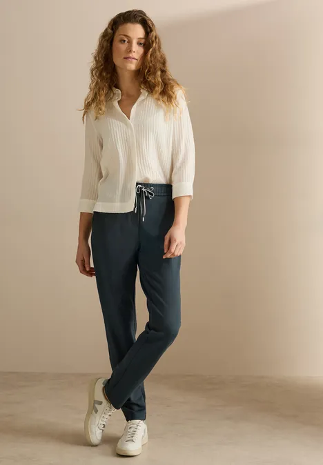 Hose im Casual Fit slate khaki