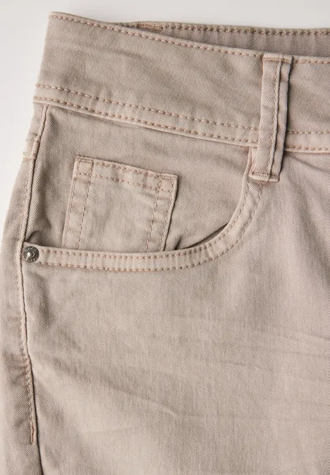 Jeans im Casual Fit light hazel beige