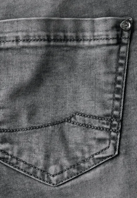 Jeans im Casual Fit light grey stone wash