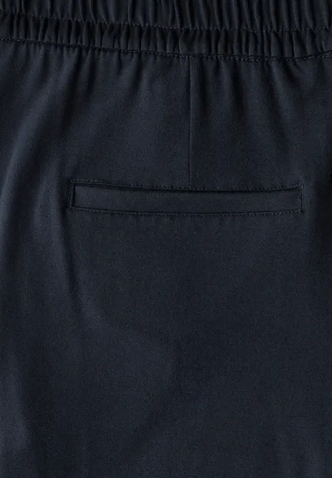 Wide Leg Jersey-Hose universal blue