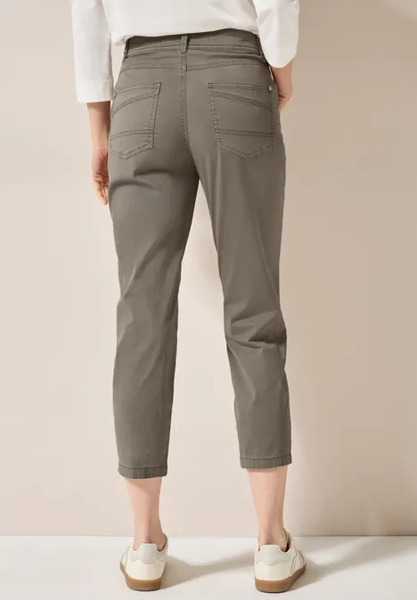 Hose im Casual Fit smoky taupe