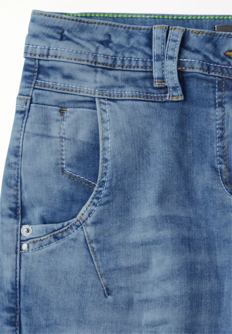 Jeans avec poches cargo authentic used wash