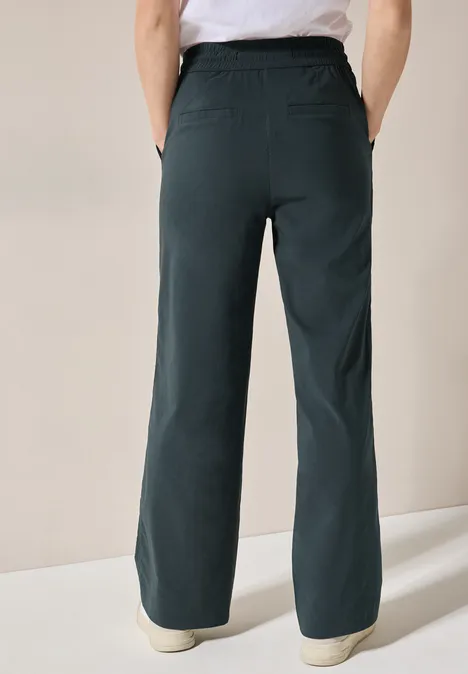Wide Leg Hose slate khaki