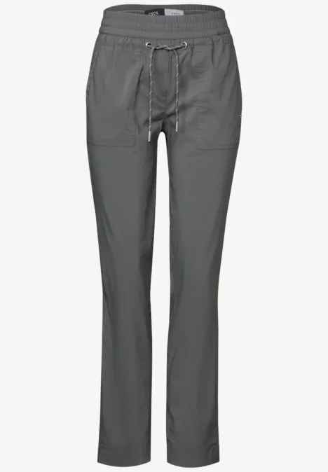 Casual Fit Hose graphite light grey