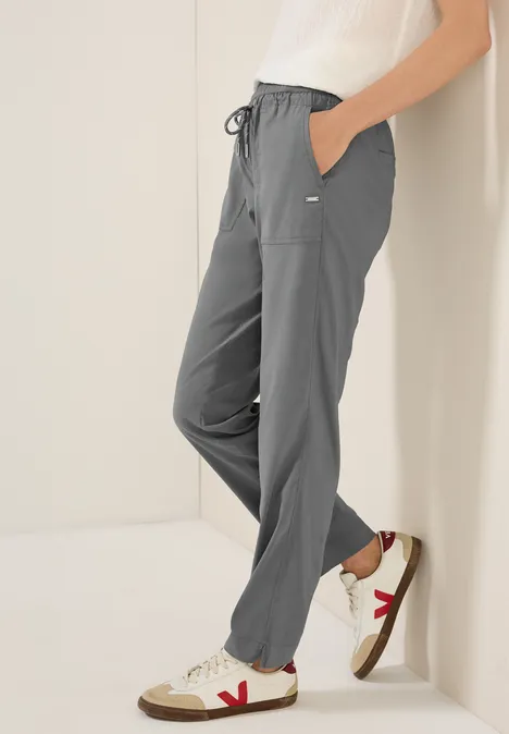Casual Fit Hose graphite light grey
