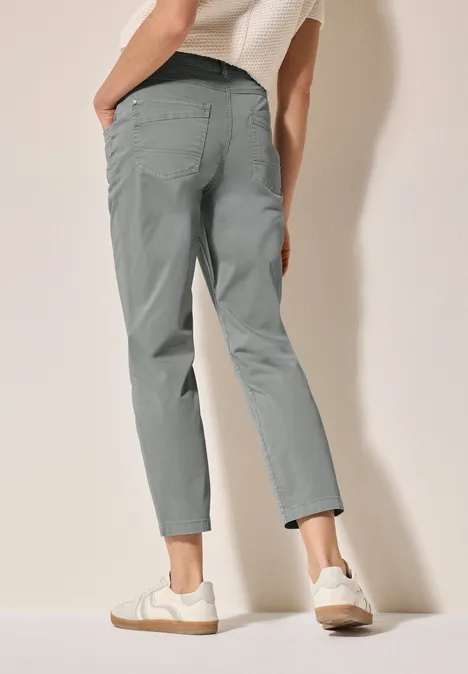 Hose im Washed Look obelisk grey