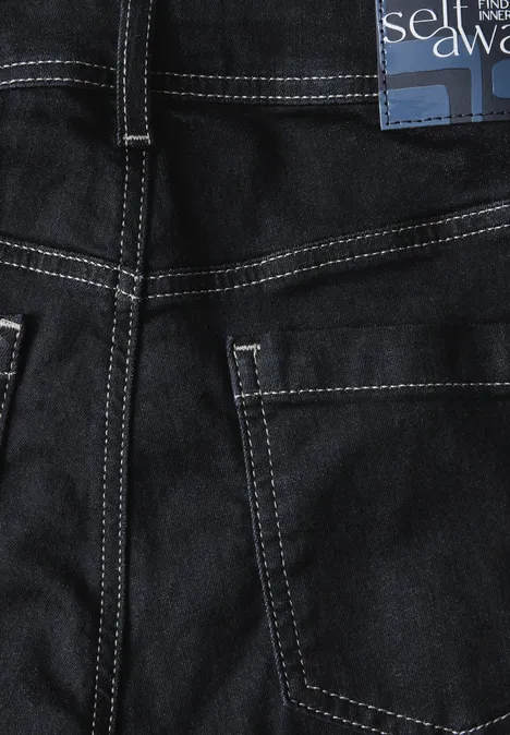 3/4 Jeans rinsed wash