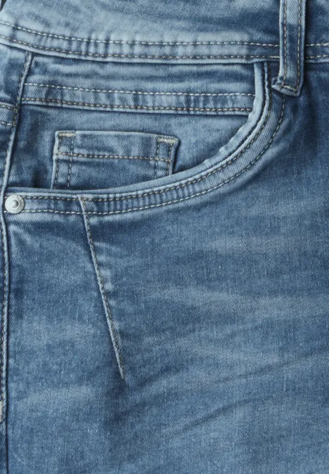 Wide Leg Jeans light blue washed