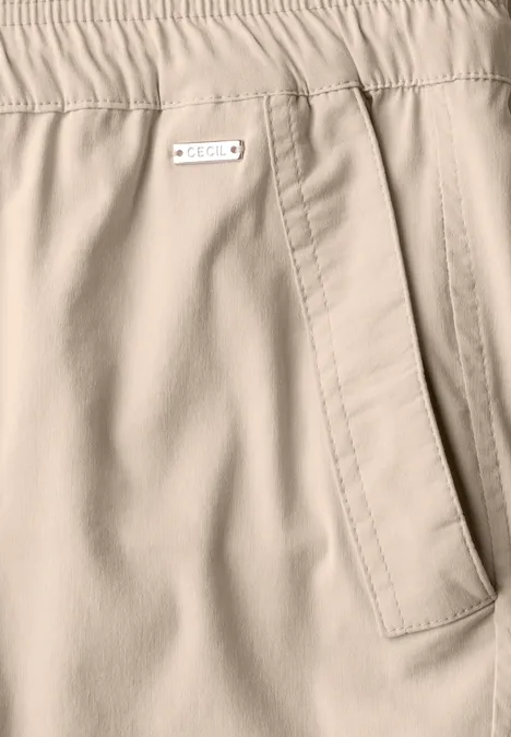 Hose im Casual Fit boulder beige