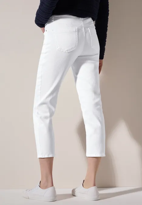 3/4 Jeans White