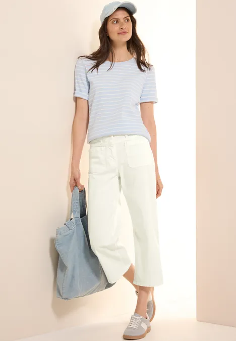 Wide Leg Jeans vanilla white