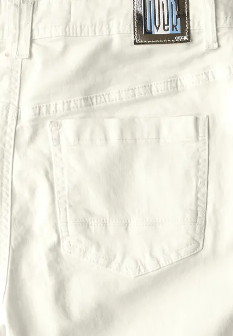 Wide Leg Jeans vanilla white