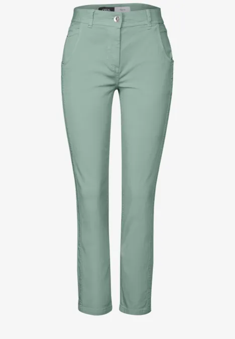 Straight Leg Hose matcha green