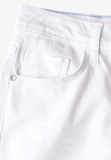 Jeans im Casual Fit White