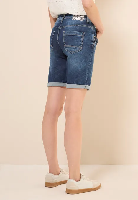 Jeansshorts Dark blue wash