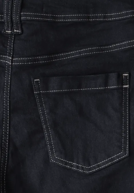 Rinsed 3/4 Jeans rinsed wash