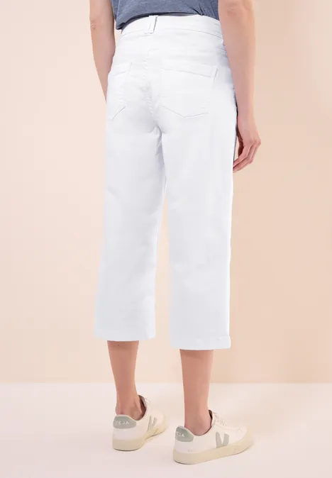 3/4 Jeans White