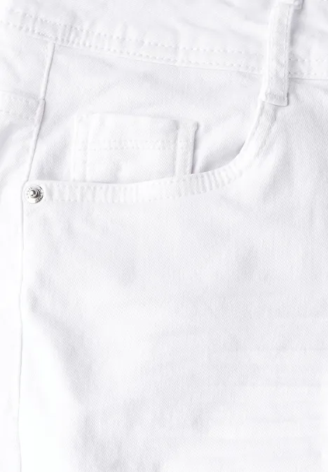 3/4 Jeans White