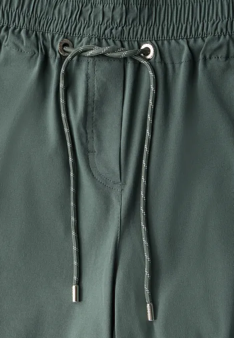7/8 Wide Leg Hose dark balmy khaki