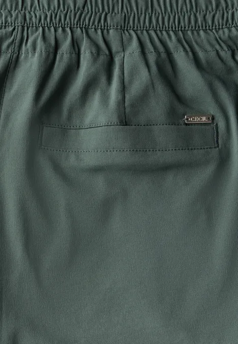 7/8 Wide Leg Hose dark balmy khaki