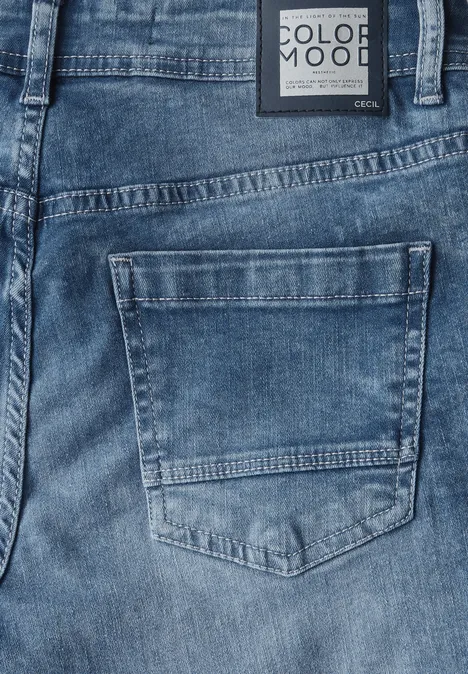 Jeans im Casual Fit mid blue wash