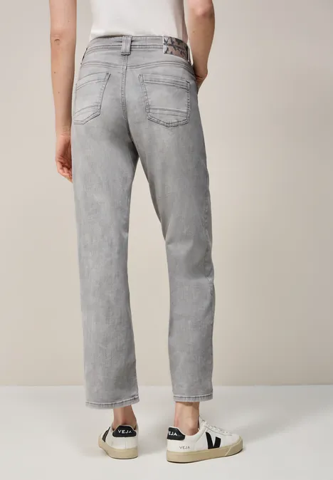 Wide Leg Jeans light grey wash
