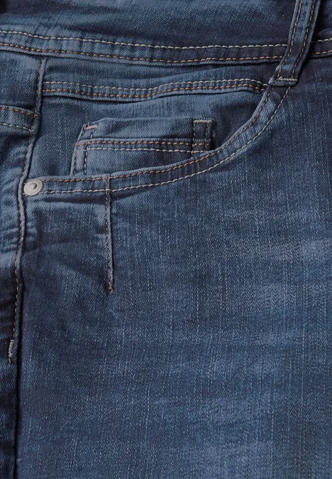 Jeans im Casual Fit mid blue wash