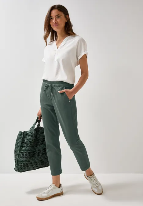 7/8 Casual Fit Hose dark balmy khaki