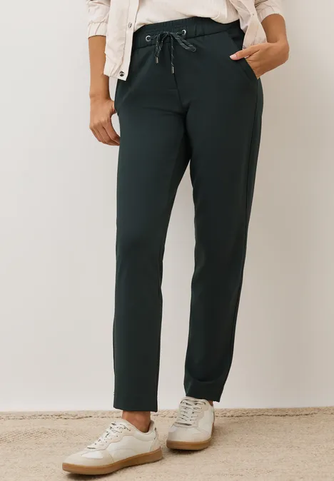 Pantalon Casual Fit ink green