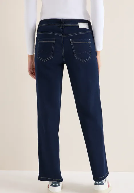 Wide Leg Rinsed Jeans rinsed wash