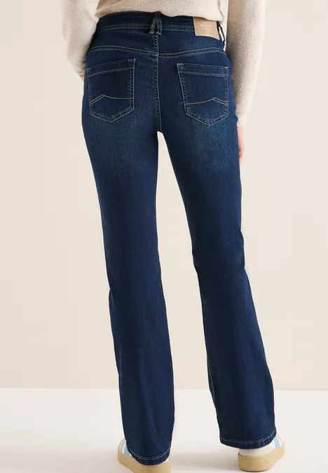 Bootcut Jeans Dark blue wash