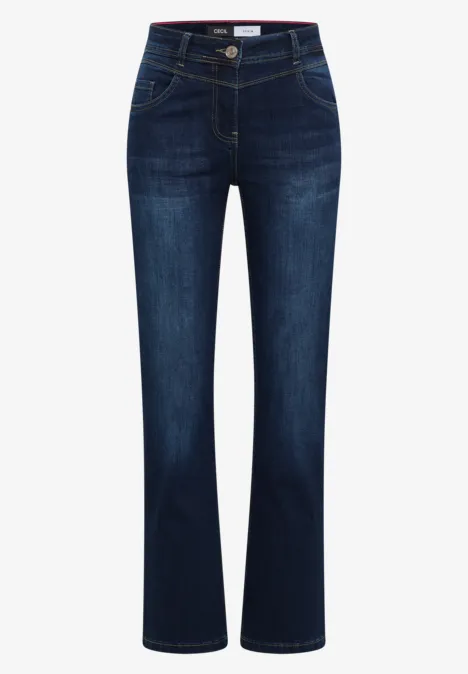 Bootcut Jeans Dark blue wash