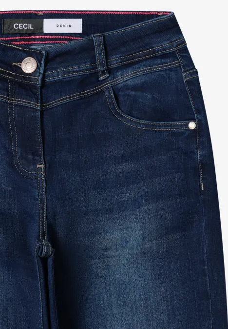 Bootcut Jeans Dark blue wash
