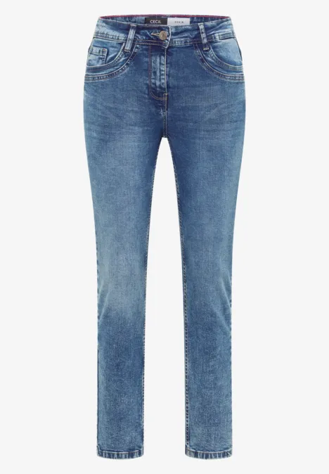 Jeans Slim Fit light blue washed