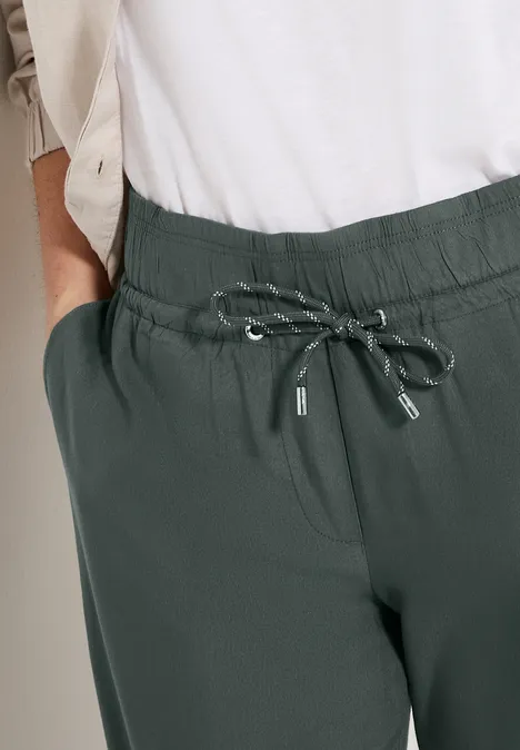 Loose Fit Hose dark balmy khaki
