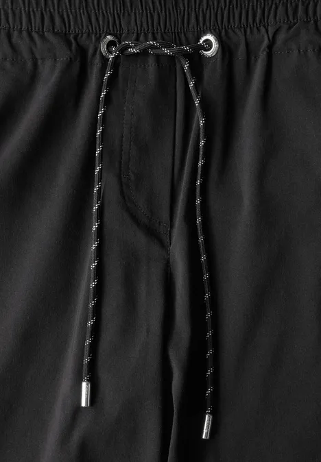 Wide Leg Hose Black