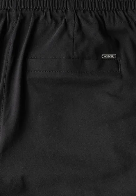 Wide Leg Hose Black