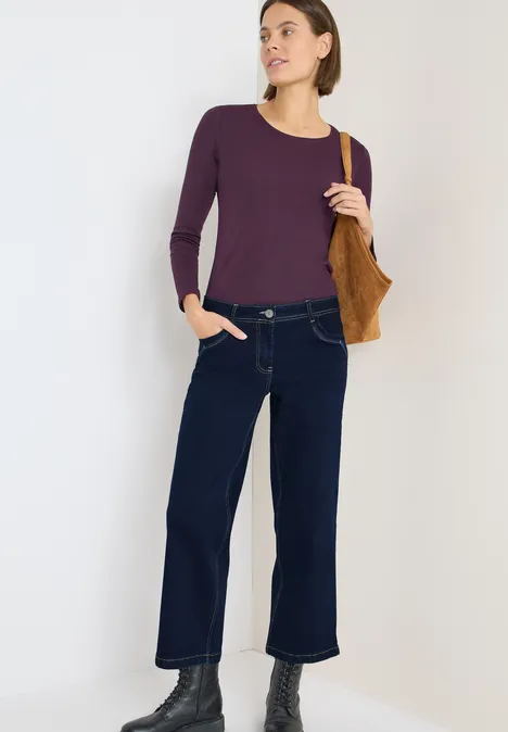 Wide Legs gespoelde jeans rinsed wash Wide Legs gespoelde jeans rinsed wash