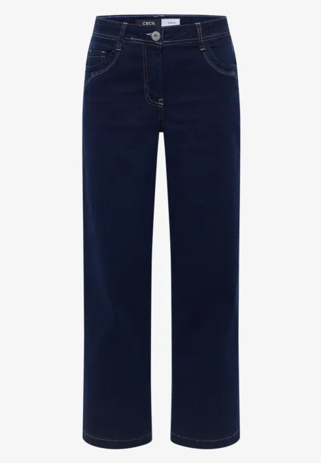 Wide Legs gespoelde jeans rinsed wash Wide Legs gespoelde jeans rinsed wash