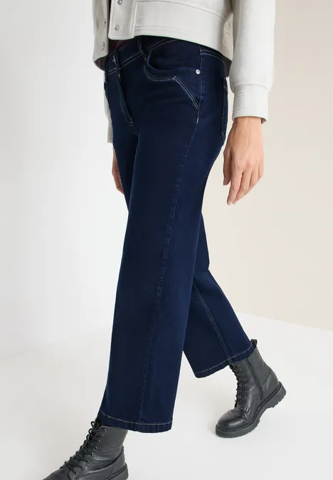Wide Legs gespoelde jeans rinsed wash Wide Legs gespoelde jeans rinsed wash