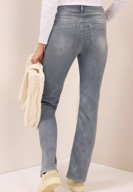 Bootcut Jeans mid grey random wash