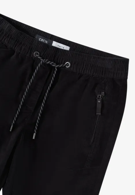 Cordhose im Causal Fit carbon grey