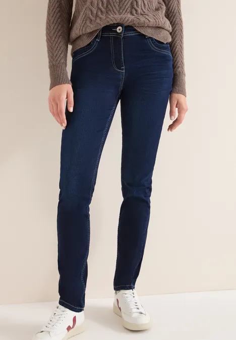 Skinny Fit jeans Dark blue wash