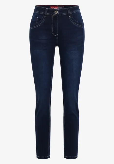 Skinny Fit jeans Dark blue wash