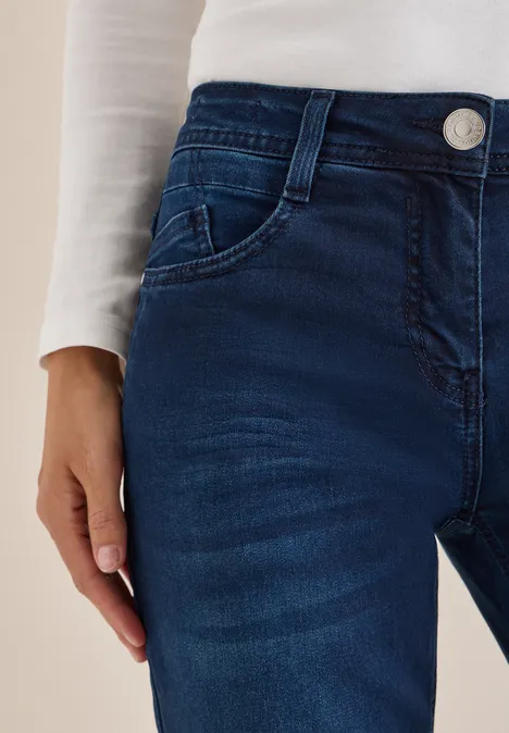 Slim Fit Jeans blue black random wash