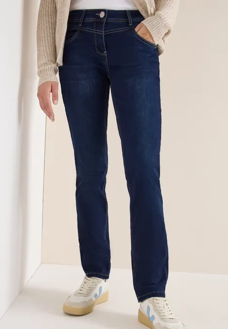 Straight Legs jeans Dark blue wash