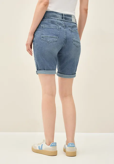Jogg Shorts im Denim Look authentic used wash