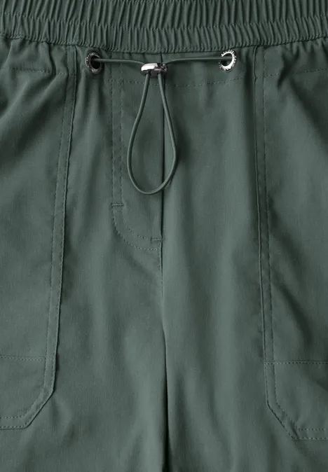 Leichte Shorts dark balmy khaki